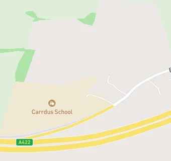 map for Carrdus School