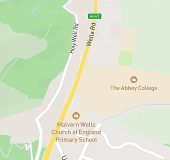 map for The Abbey College