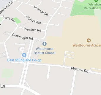 map for Whitehouse Community Primary School