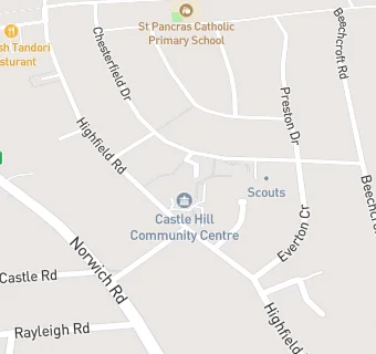 map for Castle Hill Community Centre