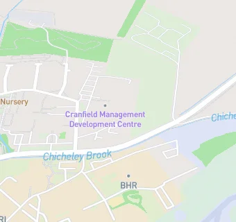 map for Cranfield Conference Centre Ltd