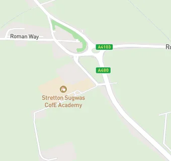 map for Stretton Sugwas CofE Primary School