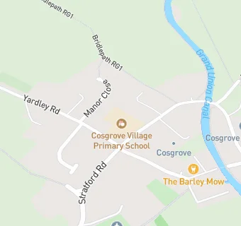 map for Cosgrove Village Primary School