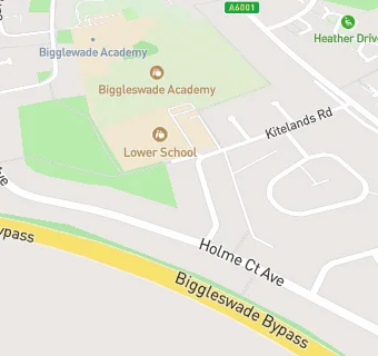 map for Biggleswade Academy - Years R-4