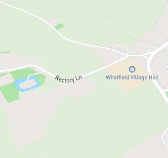 map for Whatfield Church of England Voluntary Controlled Primary School