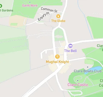 map for Clare Guildhall Surgery