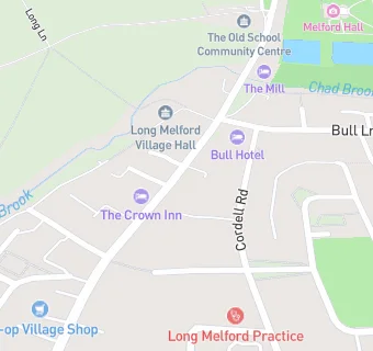 map for Brown Sugar Long Melford