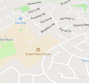 map for Green Park School