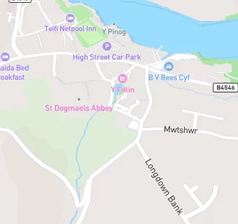 map for St Thomas Church Hall