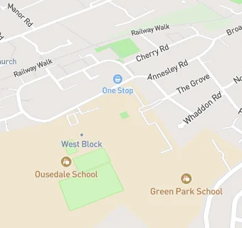 map for Ousedale School