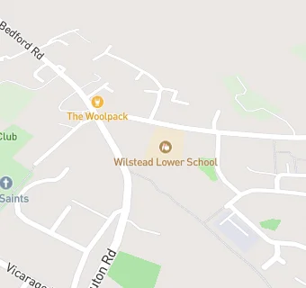 map for Wilstead Primary School