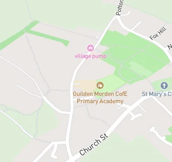 map for Guilden Morden CofE Primary Academy