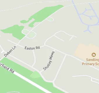 map for Sandlings Primary School