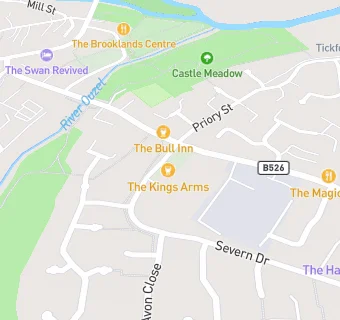 map for The Kings Arms