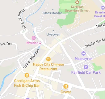 map for Happy City Chinese Restaurant