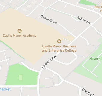 map for Caterlink at Castle Manor Academy