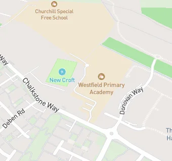 map for Caterlink at Westfield Primary Academy