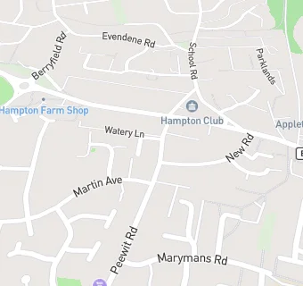 map for Hampton Chippy