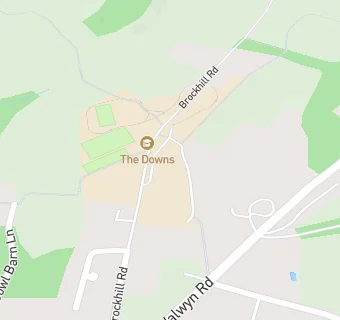 map for The Downs, Malvern College Prep School