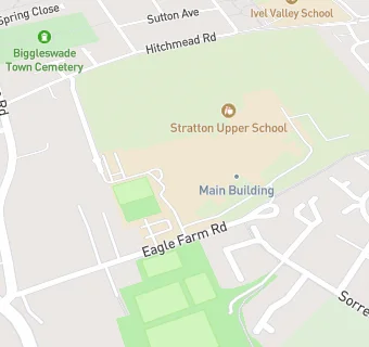 map for Stratton Upper School