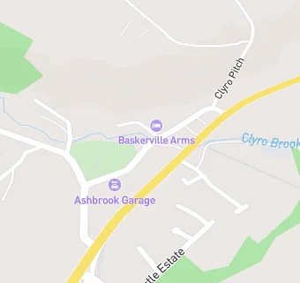 map for Baskerville House