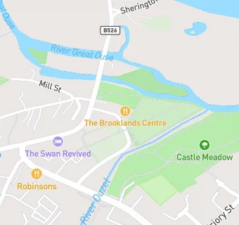 map for The Brooklands Centre