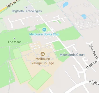 map for Melbourn Village College