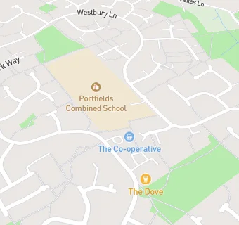 map for Portfields Primary School