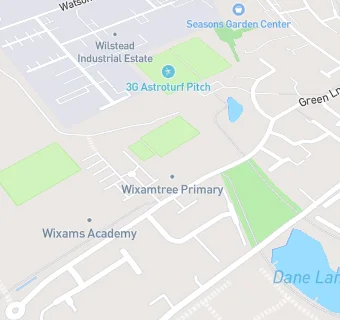 map for Wixams Tree Primary School