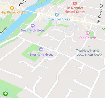 map for Evesham Hotel & Spa