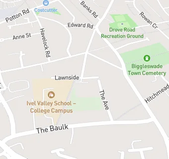 map for Lawnside Lower School