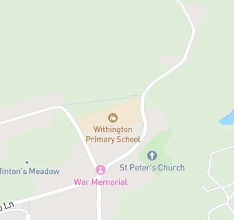 map for Withington Primary School