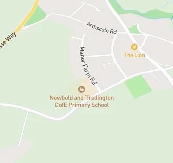 map for Tredington Junior and Infant School