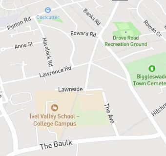 map for Lawnside Lower School