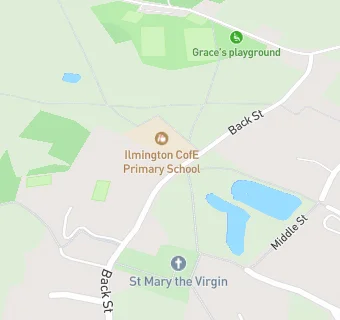 map for Ilmington C Of E Primary School