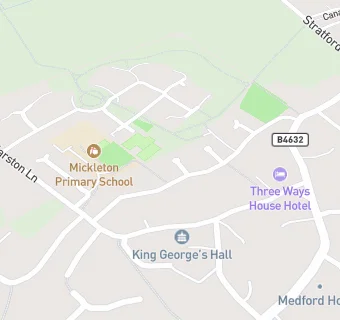 map for Mickleton Primary School