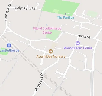 map for Acorn Day Nursery