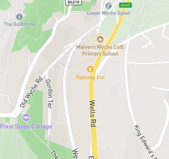 map for The Railway Inn