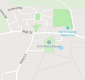 map for North Crawley CofE School