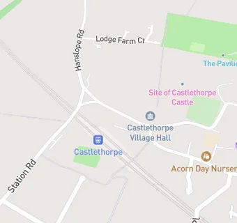 map for Castlethorpe Village Shop