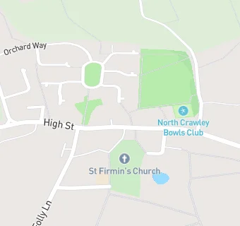 map for North Crawley Village Shop