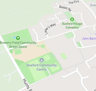 map for Duxford Church of England Community Primary School