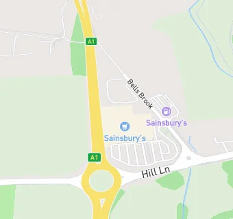 map for Sainsbury's