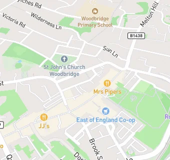 map for Little St John's Surgery