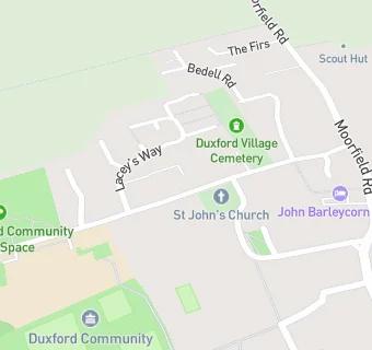 map for Duxford Church of England Community Primary School