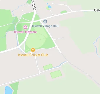 map for Ickwell Cricket Club