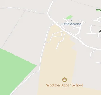 map for Wootton Upper School