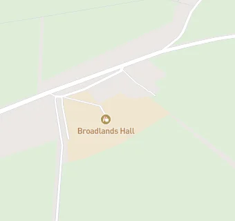 map for Broadlands Hall