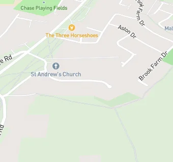 map for St Andrews Church Hall