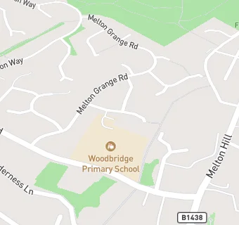 map for Waterfall Elior At Woodbridge Primary School